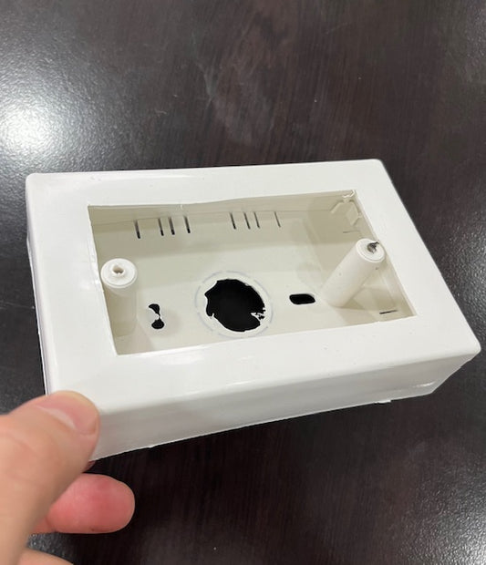 Caja para Canaleta Blanca