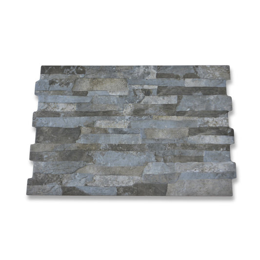 Pared Fachada Cerámico Slate Grey 32x60 cm