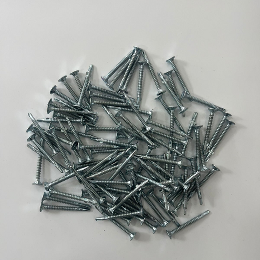 Tornillo para Super Board 8 x 1-3/4 Punta Broca Avellanante con alas (100 und)