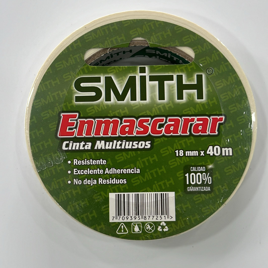 Cinta de enmascarar 18 mm x 40 Metros